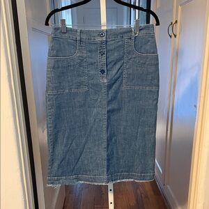 Acote’ Denim Blue Women's Skirt